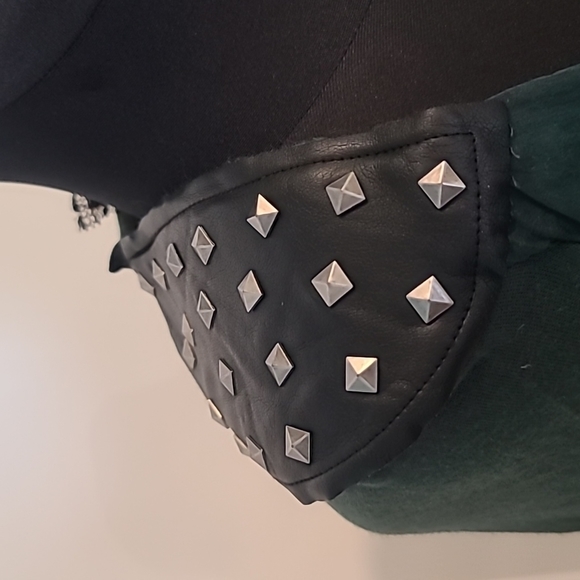 Guarapo, made in Italy , green tunic with studs - Picture 4 of 8